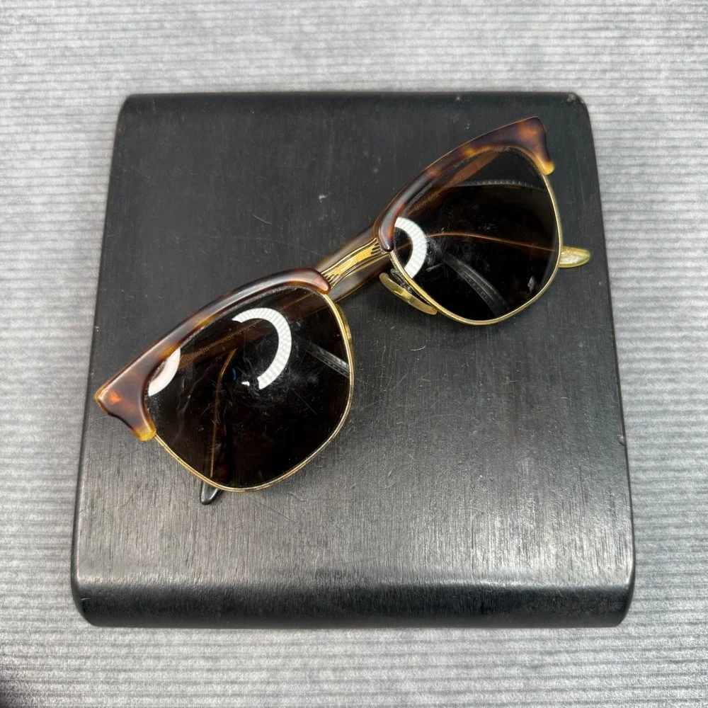 Marcolin Vintage Tortoise Gold Y2K Sunglasses Mod‎ 662 Col 891 Italy 51-20 140